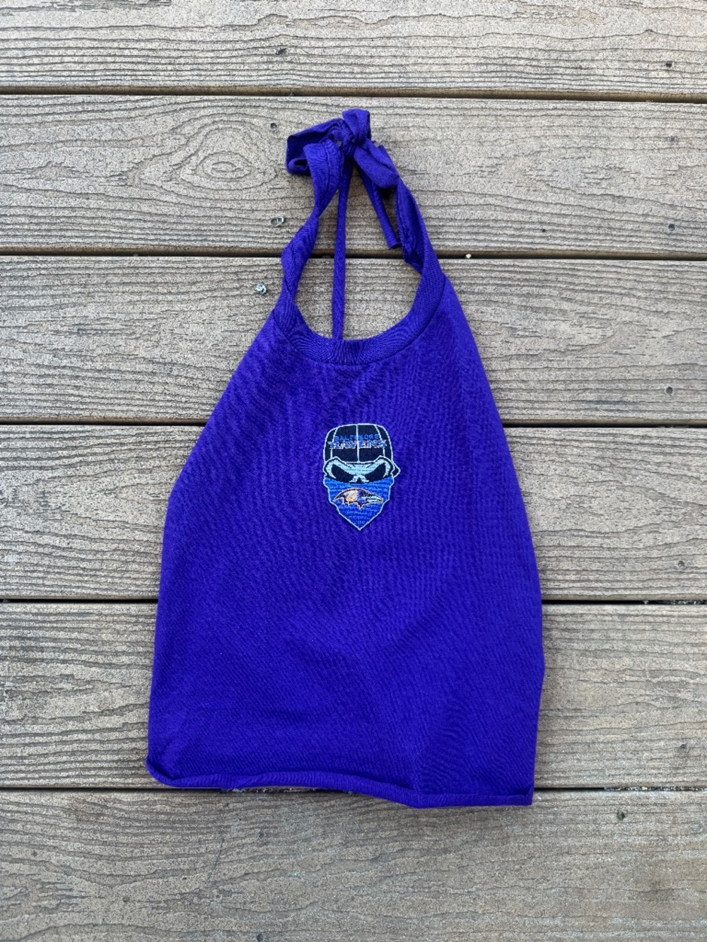Baltimore Ravens  Vintage Reworked Halter Top One Size